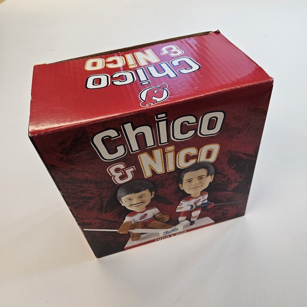 Chico and Nico Devils And Pepsi Promotional NHL Bobblehead Giveaway